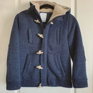Boy’s Zara Wool Hoodie Jacket